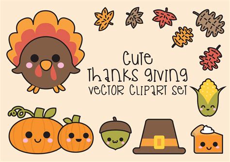 cute kawaii thanksgiving|More.